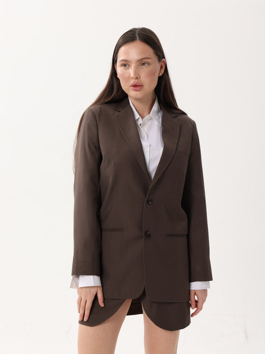 Dark Brown Suit